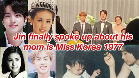 Is Jin's mom Miss Korea?