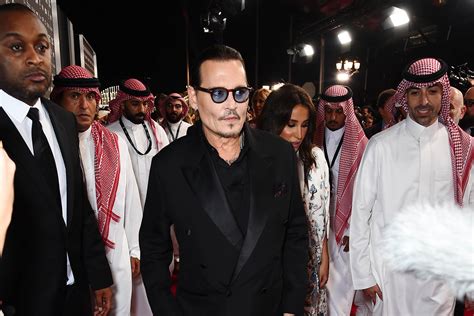 Is Johnny Depp in Saudi Arabia?