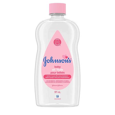 Is Johnson's baby oil safe for ears?