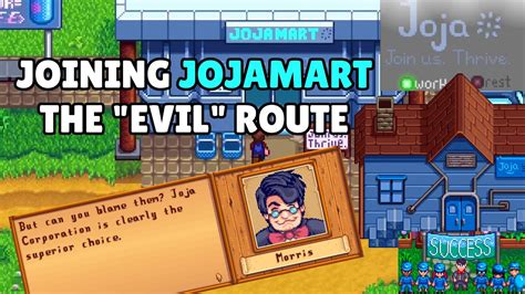 Is JojaMArt evil Stardew Valley?