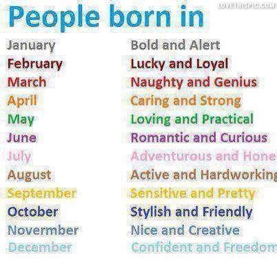 Is June a lucky month to be born?