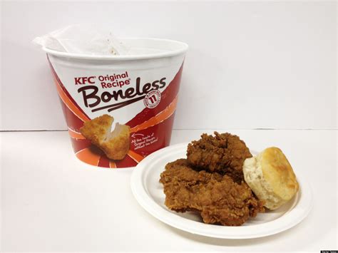 Is KFC breast boneless?