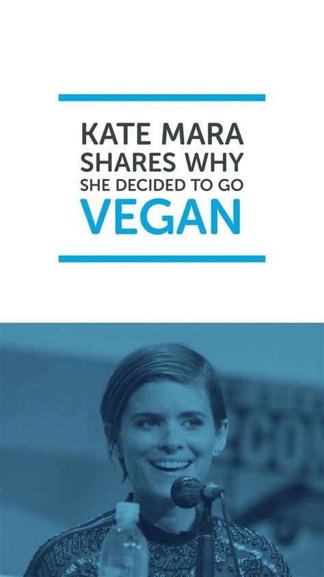 Is Kate A vegan?