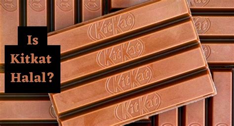 Is KitKat halal or haram?