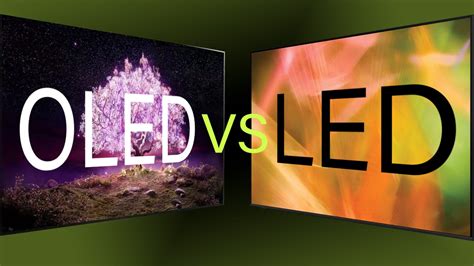 Is LED better than OLED for eyes?