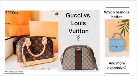Is LV or Gucci better?