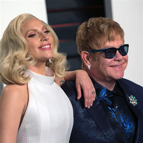 Is Lady Gaga related to Elton John?