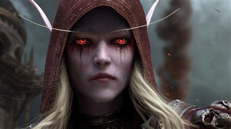 Is Lady Sylvanas a blood elf?
