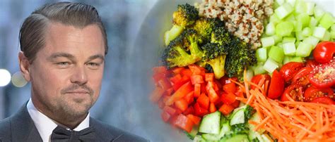 Is Leonardo DiCaprio a vegetarian?