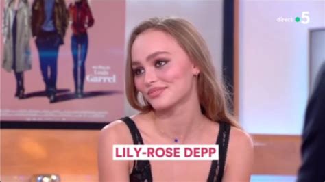 Is Lily Depp French?