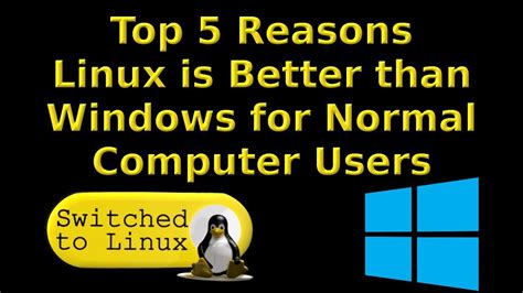 Is Linux better designed than Windows?