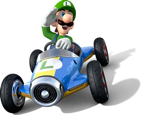 Is Luigi in Mario Kart 8?