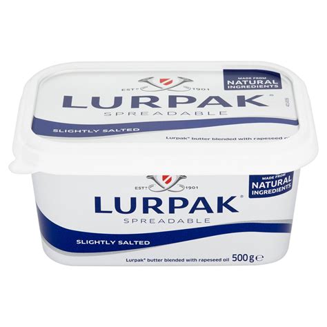 Is Lurpak spreadable butter margarine?