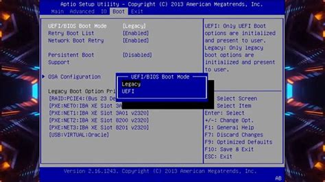 Is MBR Legacy or UEFI?