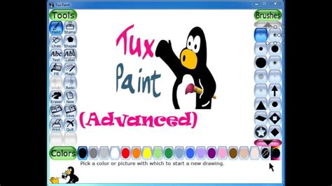 Is MS Paint exactly like Tux Paint?