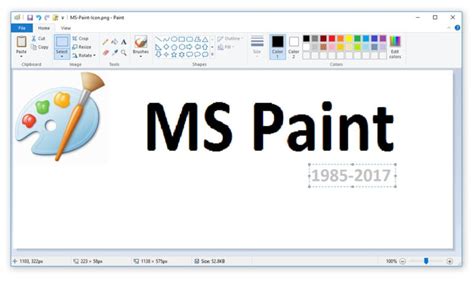 Is MS Paint missing?