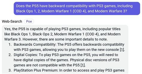 Is MW3 backwards compatible on PS5?