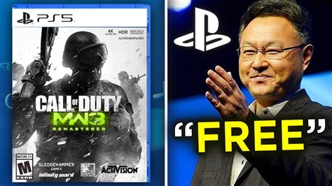 Is MW3 free on PS5?