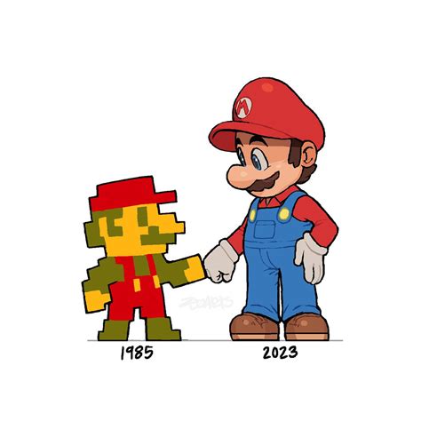 Is Mario 38 years old?