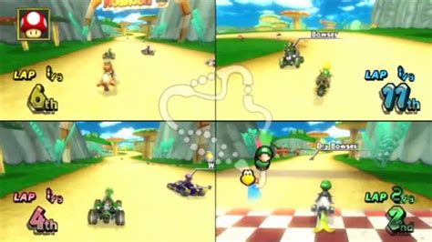 Is Mario Kart only 4 player?
