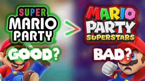 Is Mario Party better than Mario Party Superstars?