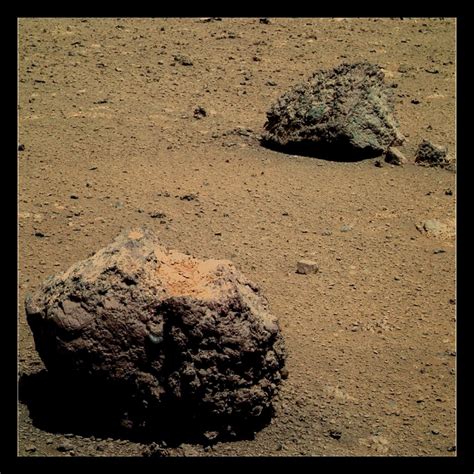 Is Mars mostly gas or rock?