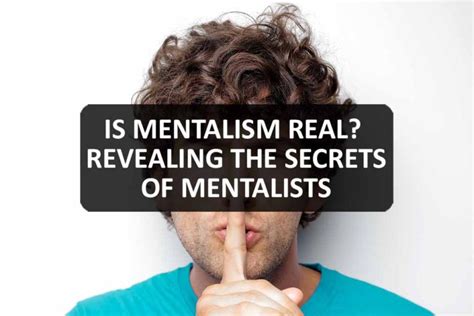 Is Mentalism a real thing?