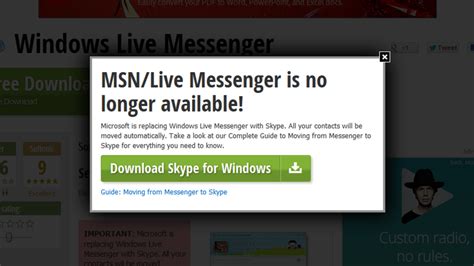Is Messenger shut down?