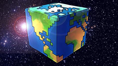 Is Minecraft Earth a cube?