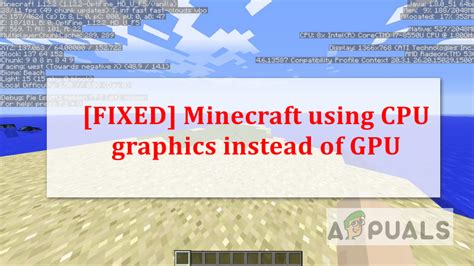 Is Minecraft server CPU or GPU?