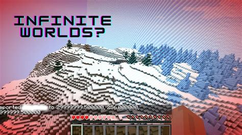 Is Minecraft world really infinite?