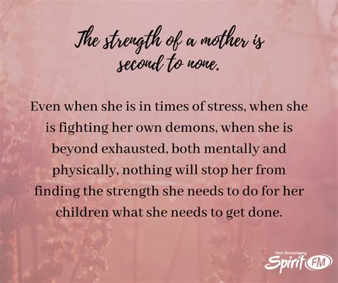 Is Motherhood a strength?