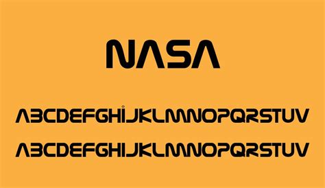 Is NASA font copyrighted?