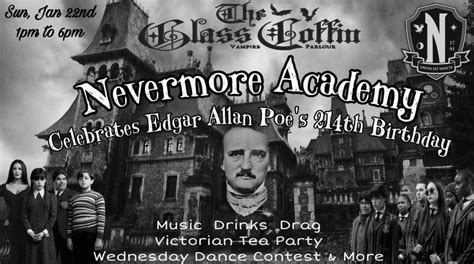 Is Nevermore Academy based on Edgar Allan Poe?