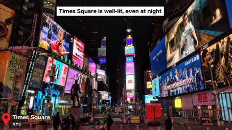 Is New York Times Square safe at night?