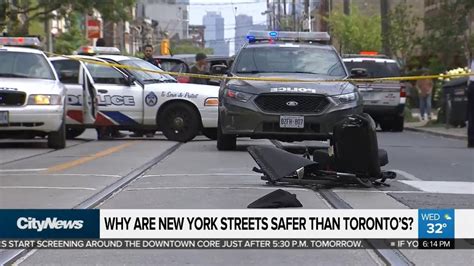 Is New York safer than Toronto?