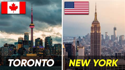Is New York warmer than Toronto?