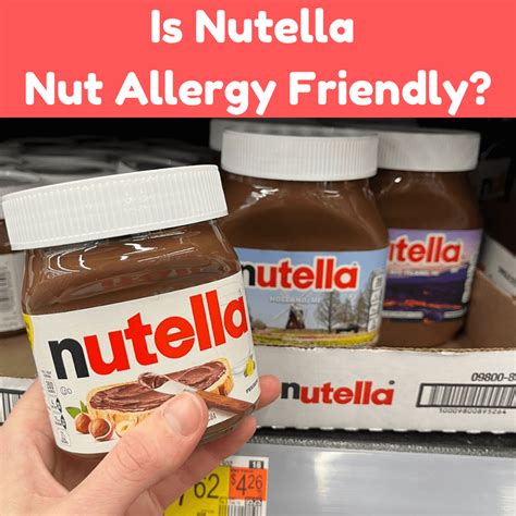 Is Nutella allergy free?