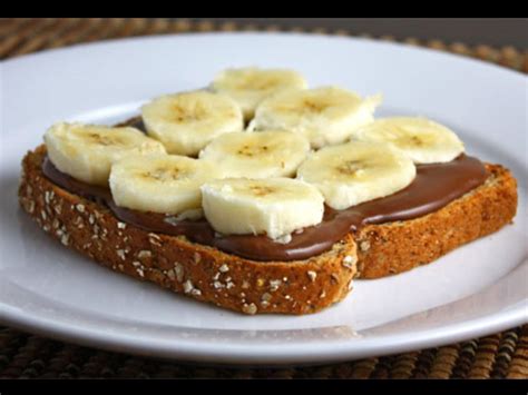 Is Nutella and banana healthy?