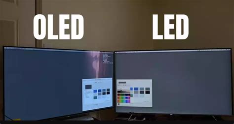 Is OLED better than LED monitor gaming?