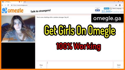 Is Omegle good for getting girls?