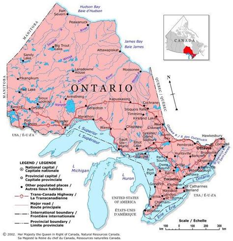 Is Ontario a French province?