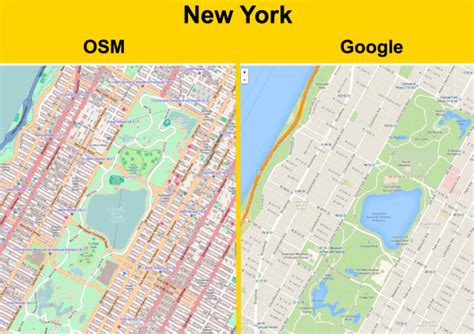 Is OpenStreetMap more accurate than Google Maps?