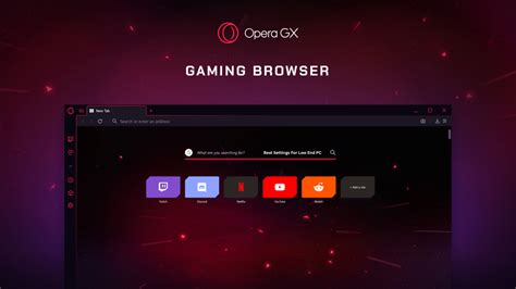 Is Opera GX good for low end PC?