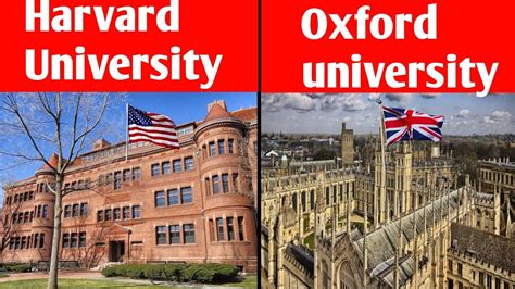 Is Oxford better than Harvard?