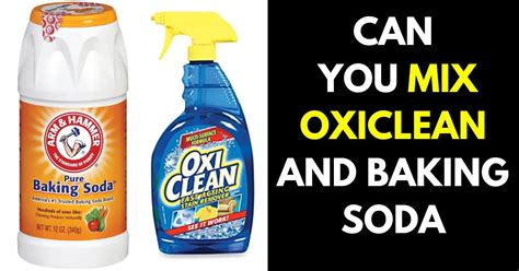Is OxiClean just baking soda?