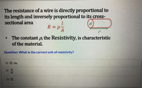 Is P directly proportional to resistance?