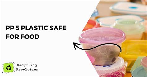 Is PP 5 plastic safe for food?