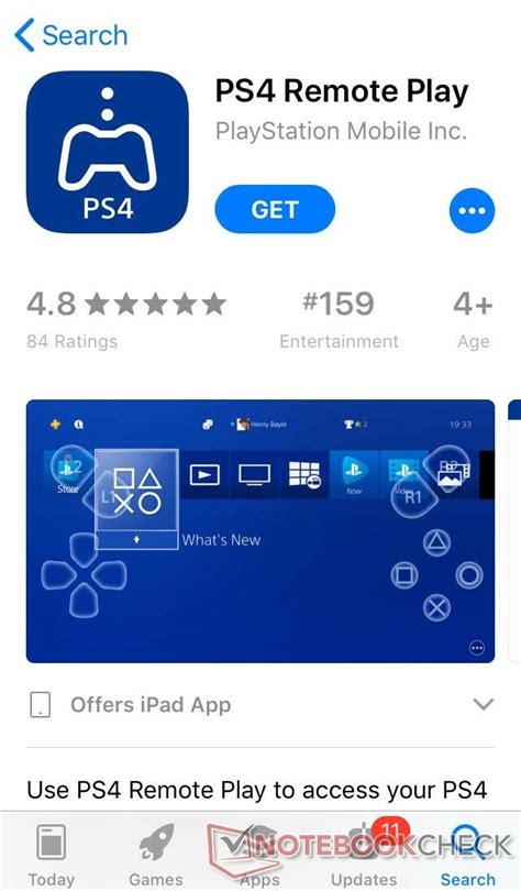 Is PS play on IOS?