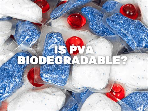 Is PVA biodegradable?